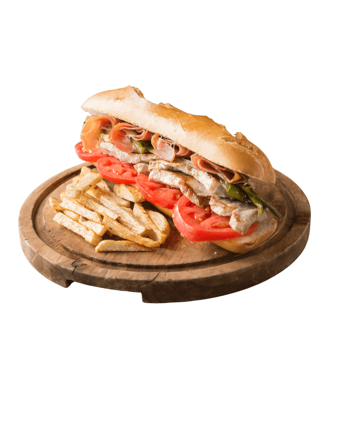 Serranito con patatas - nuestra especialidad